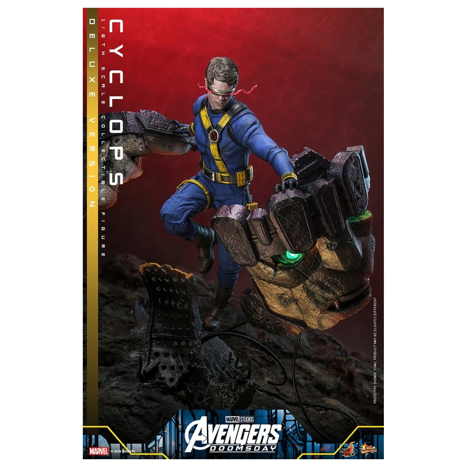 Avengers: Doomsday Movie Masterpiece akcijska figura 1/6 Cyclops (Deluxe Version) 30 cm fotografija proizvoda