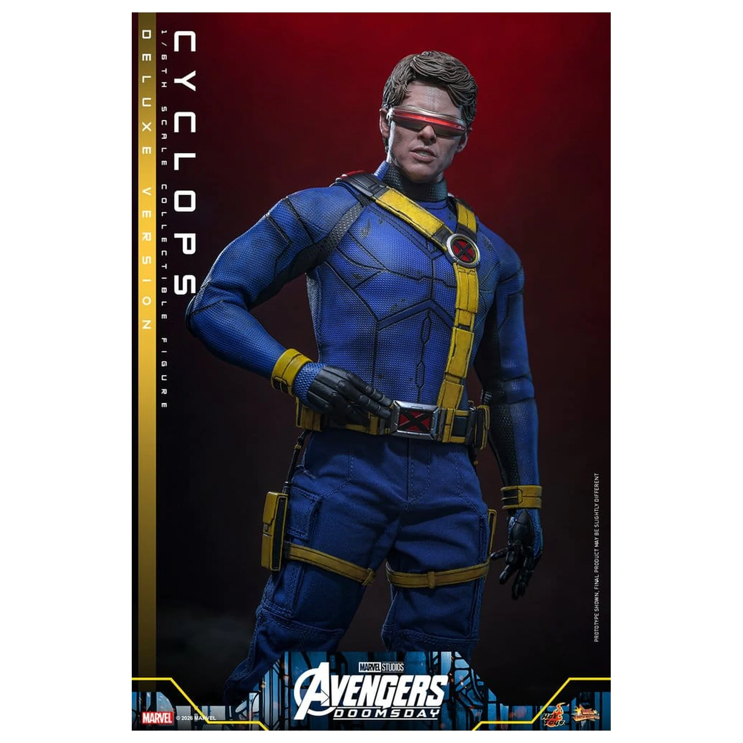 Avengers: Doomsday Movie Masterpiece akcijska figura 1/6 Cyclops (Deluxe Version) 30 cm fotografija proizvoda