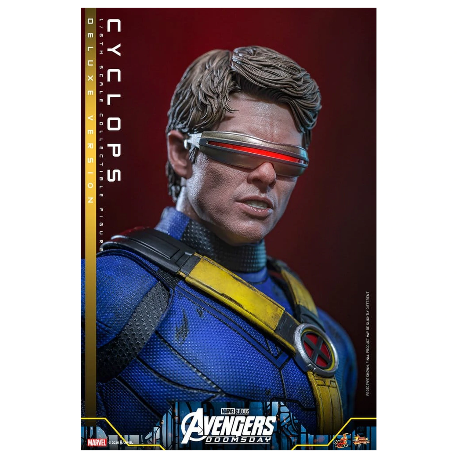 Avengers: Doomsday Movie Masterpiece akcijska figura 1/6 Cyclops (Deluxe Version) 30 cm fotografija proizvoda