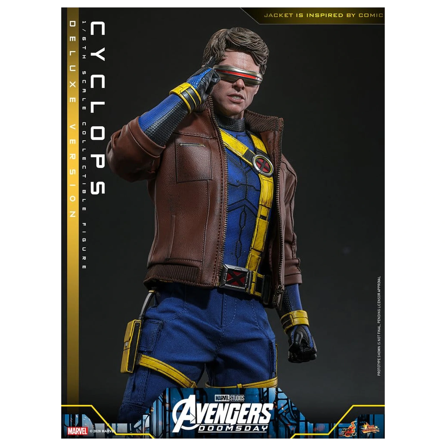 Avengers: Doomsday Movie Masterpiece akcijska figura 1/6 Cyclops (Deluxe Version) 30 cm fotografija proizvoda