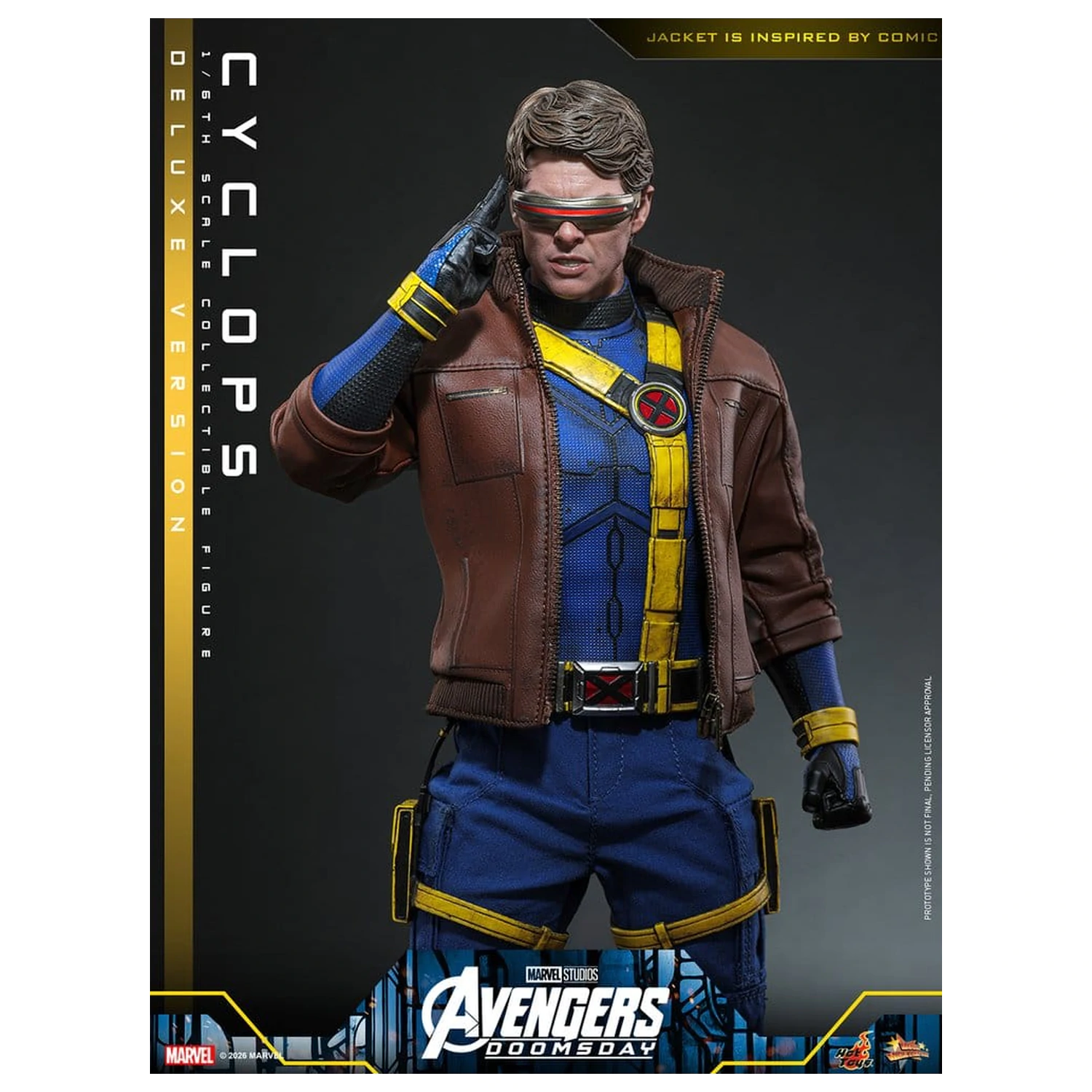 Avengers: Doomsday Movie Masterpiece akcijska figura 1/6 Cyclops (Deluxe Version) 30 cm fotografija proizvoda
