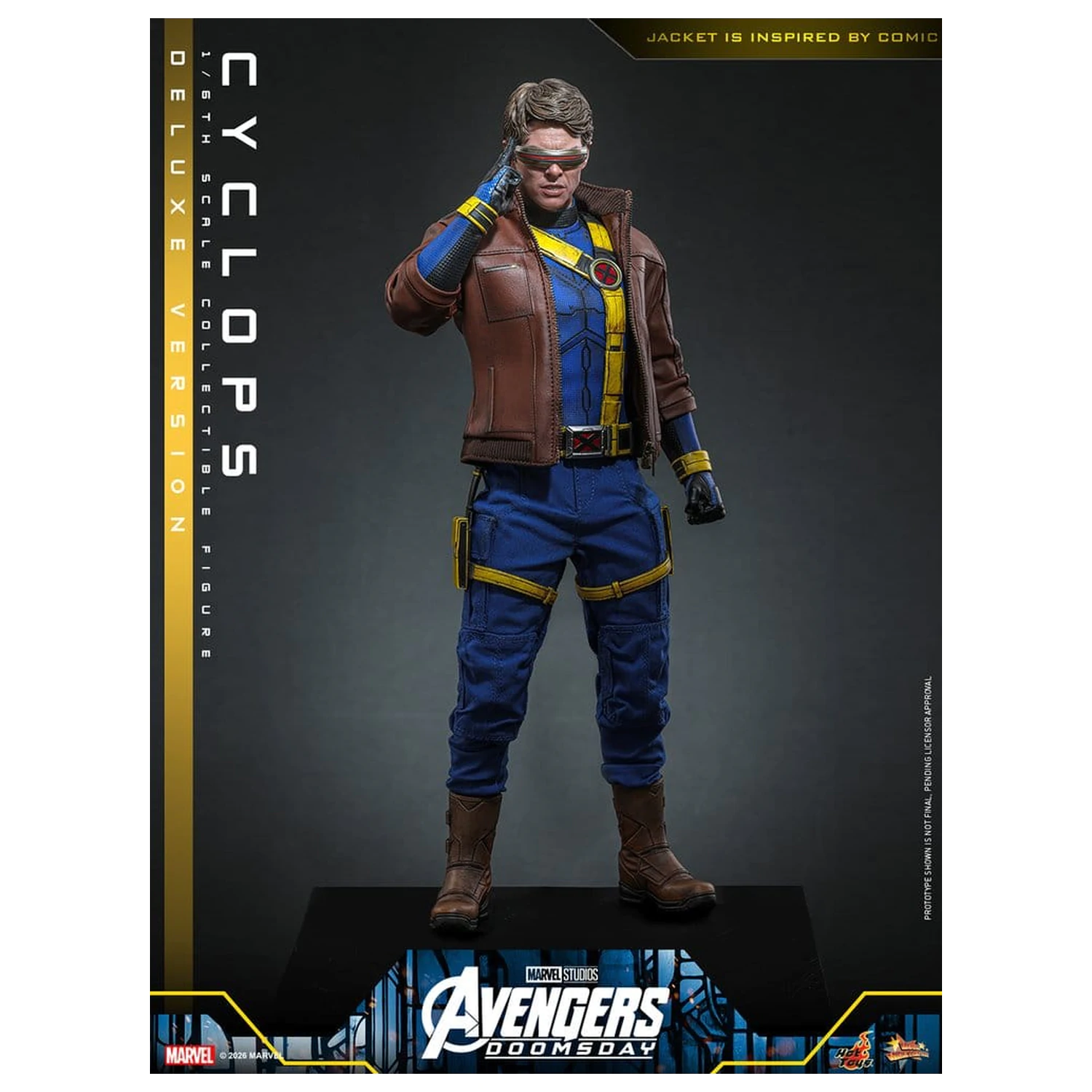 Avengers: Doomsday Movie Masterpiece akcijska figura 1/6 Cyclops (Deluxe Version) 30 cm fotografija proizvoda