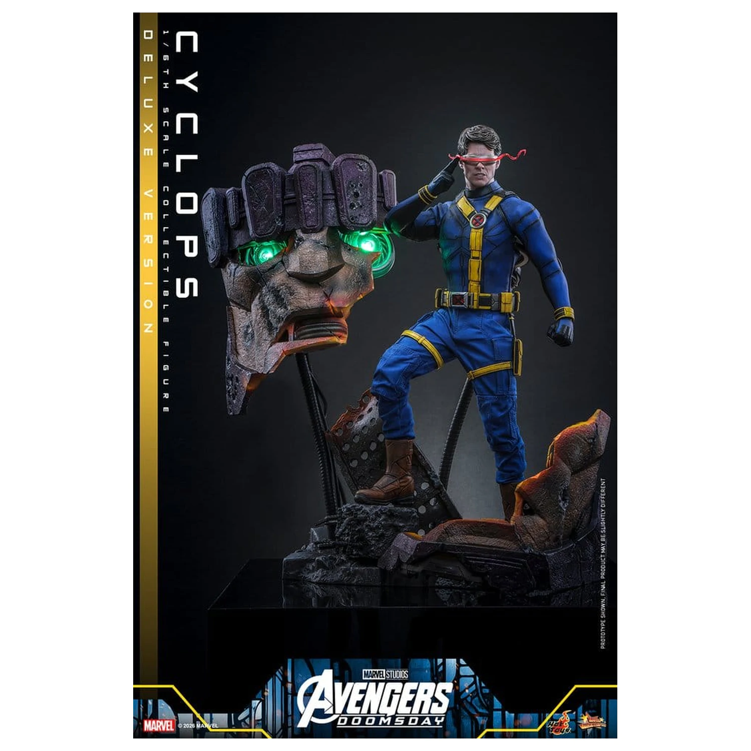 Avengers: Doomsday Movie Masterpiece akcijska figura 1/6 Cyclops (Deluxe Version) 30 cm fotografija proizvoda