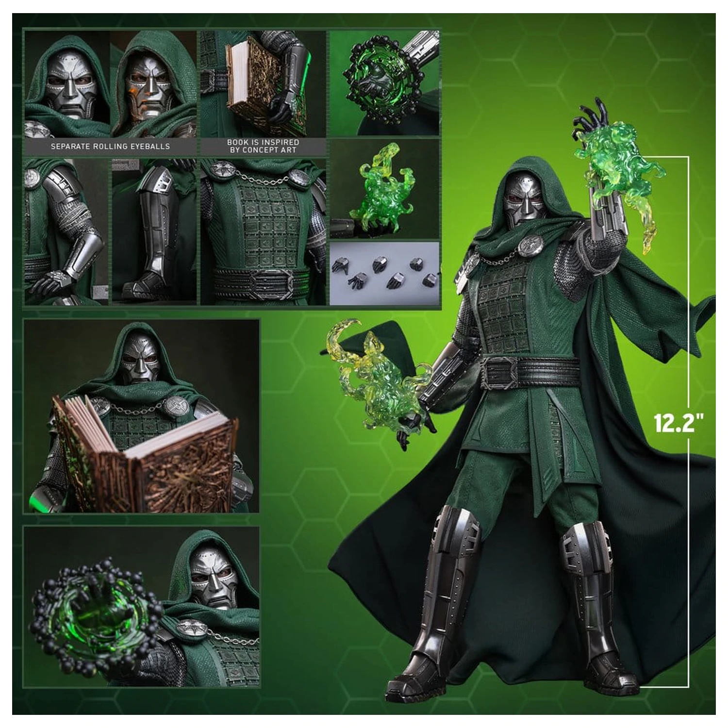 Avengers: Doomsday Movie Masterpiece akcijska figura 1/6 Doctor Doom 31 cm fotografija proizvoda
