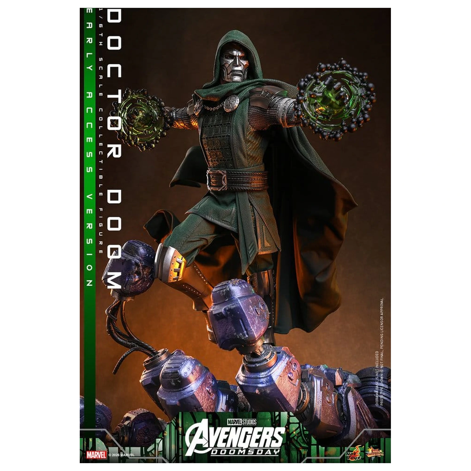 Avengers: Doomsday Movie Masterpiece akcijska figura 1/6 Doctor Doom 31 cm fotografija proizvoda