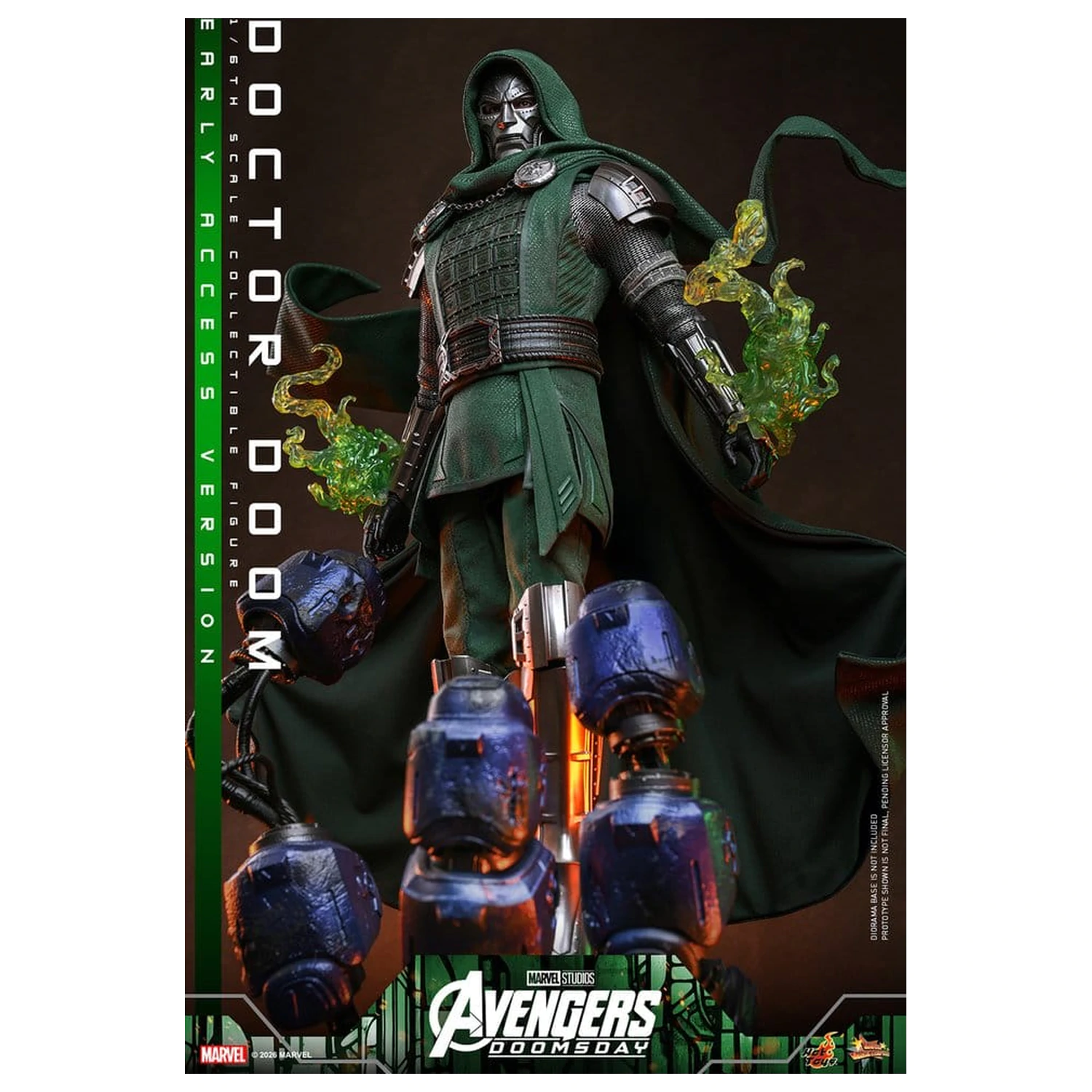 Avengers: Doomsday Movie Masterpiece akcijska figura 1/6 Doctor Doom 31 cm fotografija proizvoda