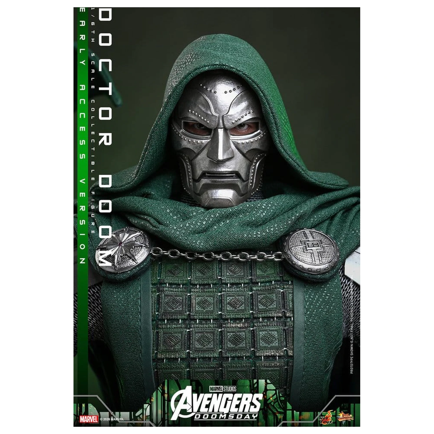 Avengers: Doomsday Movie Masterpiece akcijska figura 1/6 Doctor Doom 31 cm fotografija proizvoda