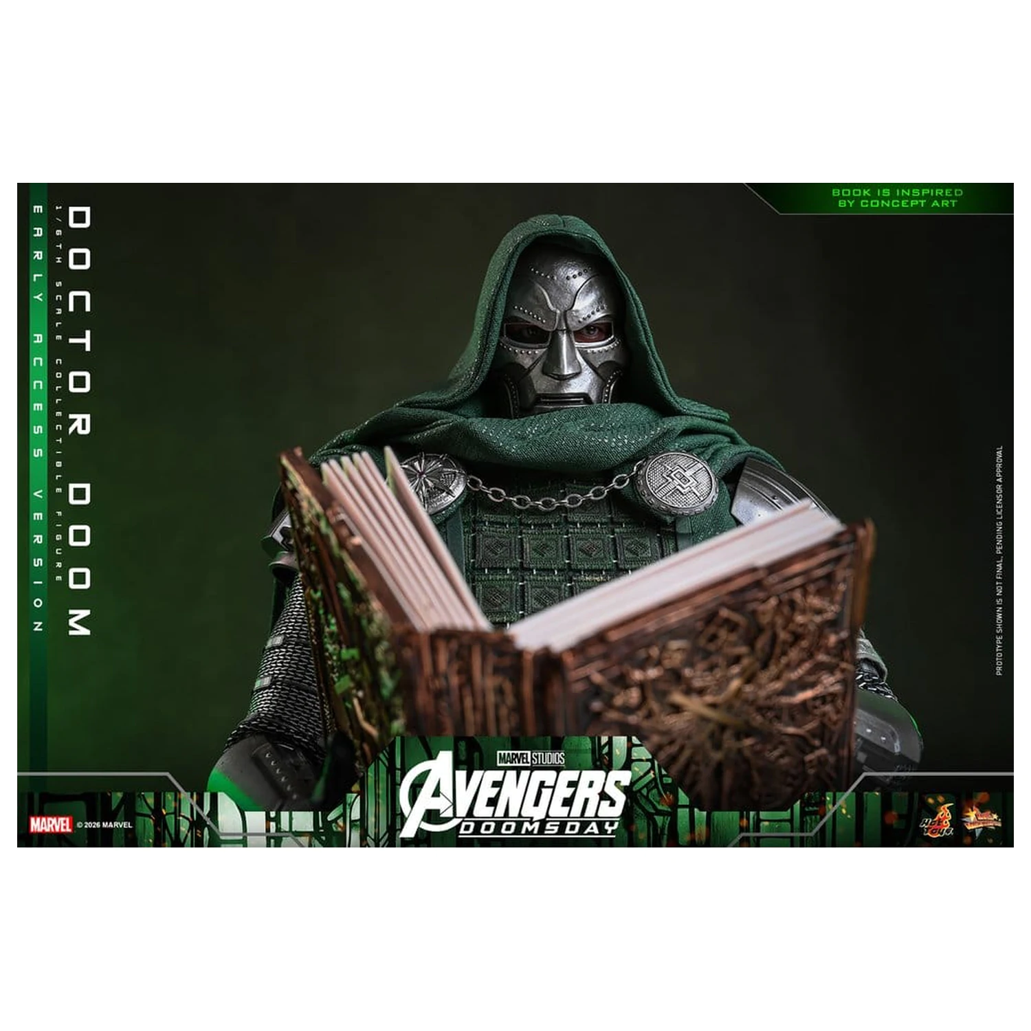 Avengers: Doomsday Movie Masterpiece akcijska figura 1/6 Doctor Doom 31 cm fotografija proizvoda