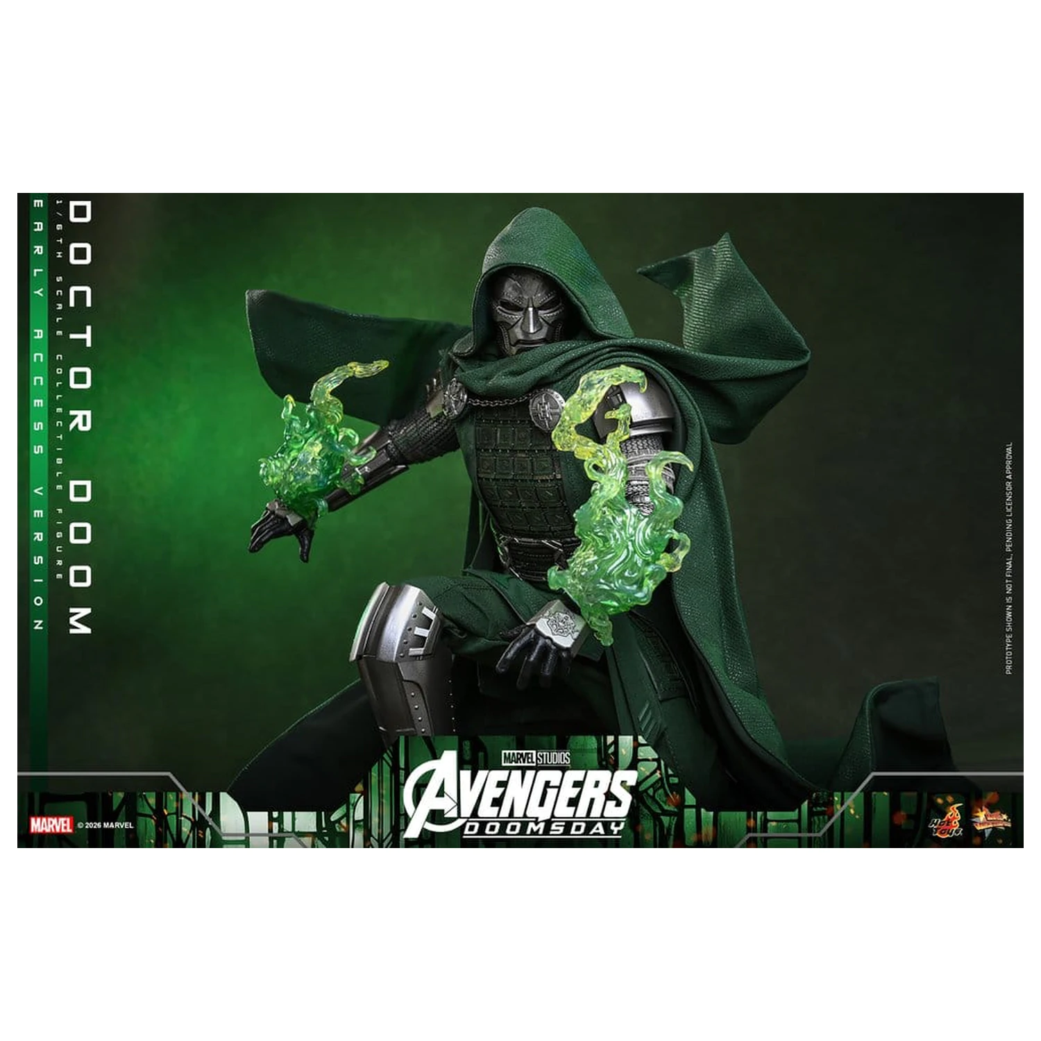 Avengers: Doomsday Movie Masterpiece akcijska figura 1/6 Doctor Doom 31 cm fotografija proizvoda