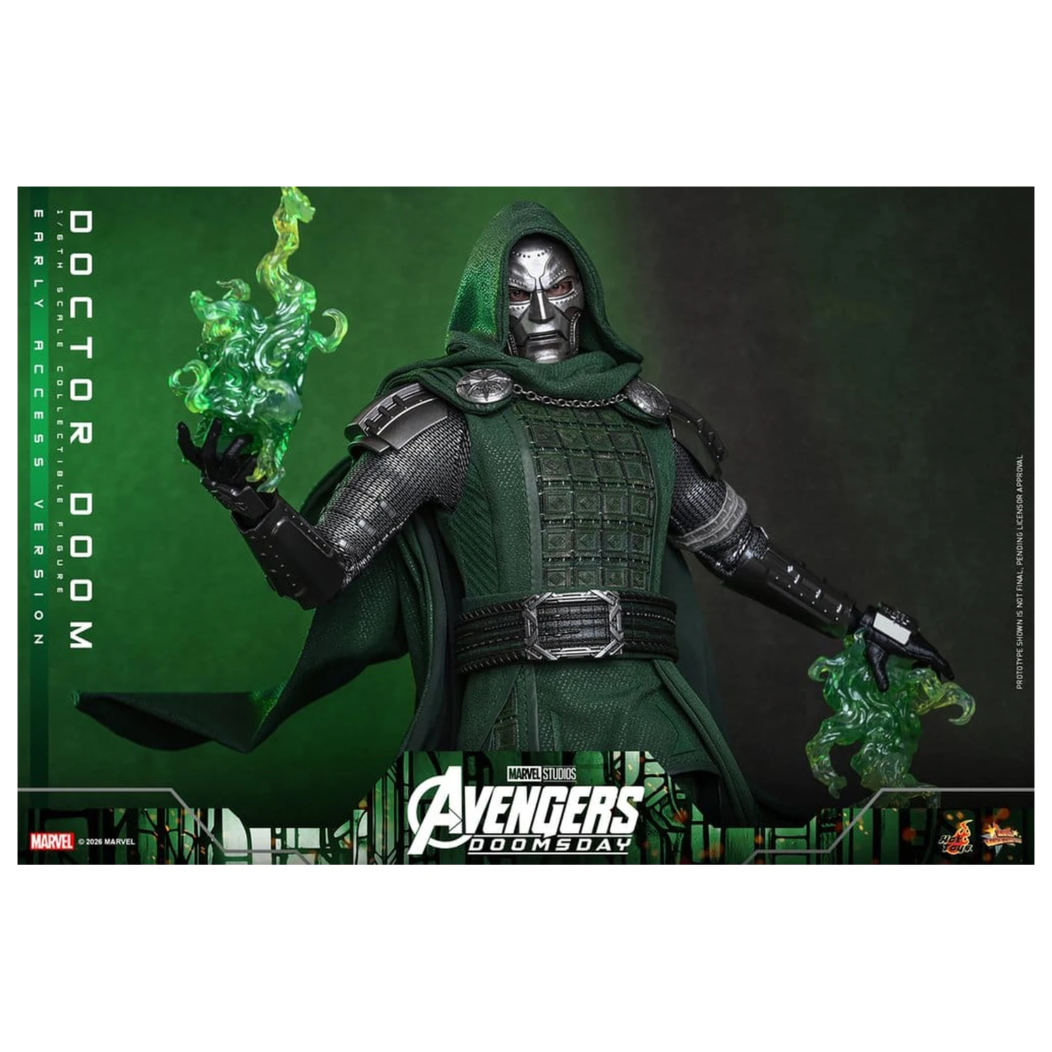 Avengers: Doomsday Movie Masterpiece akcijska figura 1/6 Doctor Doom 31 cm fotografija proizvoda