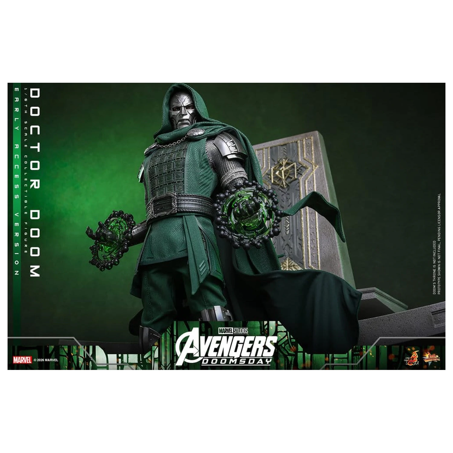 Avengers: Doomsday Movie Masterpiece akcijska figura 1/6 Doctor Doom 31 cm fotografija proizvoda
