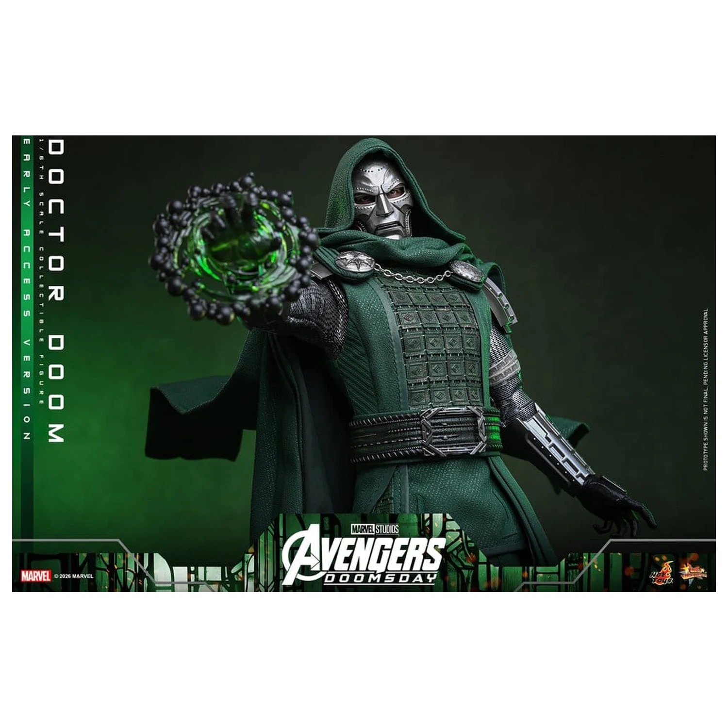 Avengers: Doomsday Movie Masterpiece akcijska figura 1/6 Doctor Doom 31 cm fotografija proizvoda