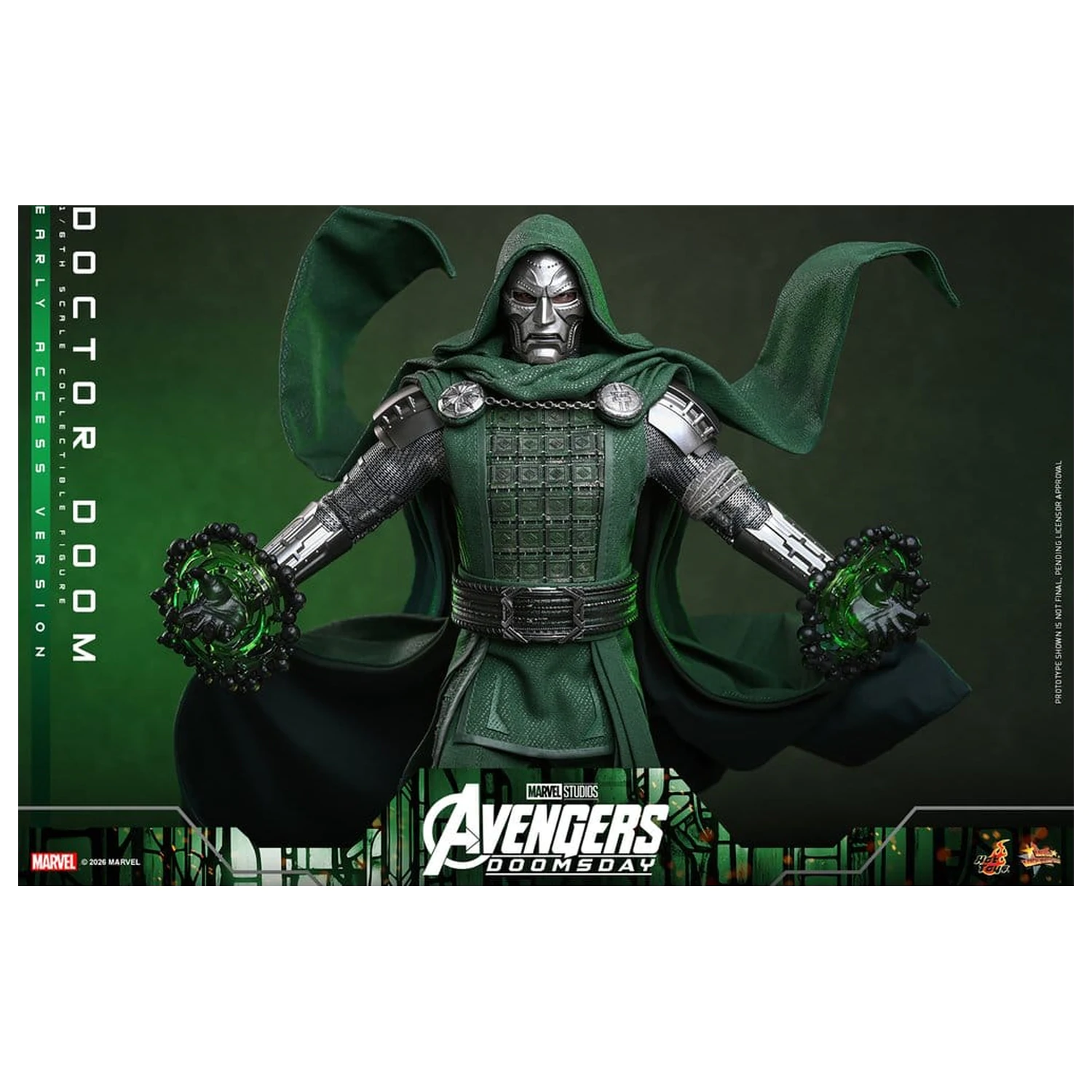 Avengers: Doomsday Movie Masterpiece akcijska figura 1/6 Doctor Doom 31 cm fotografija proizvoda
