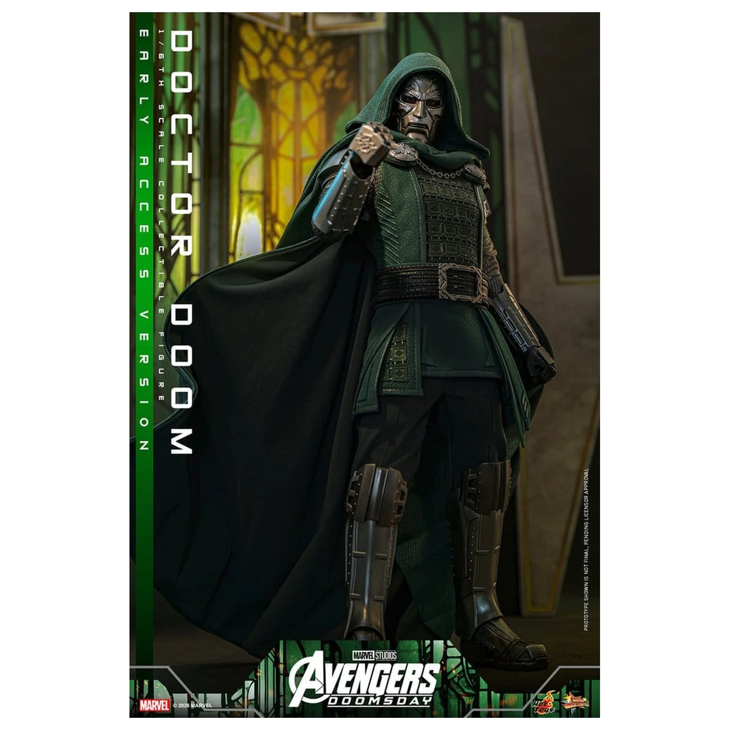 Avengers: Doomsday Movie Masterpiece akcijska figura 1/6 Doctor Doom 31 cm fotografija proizvoda