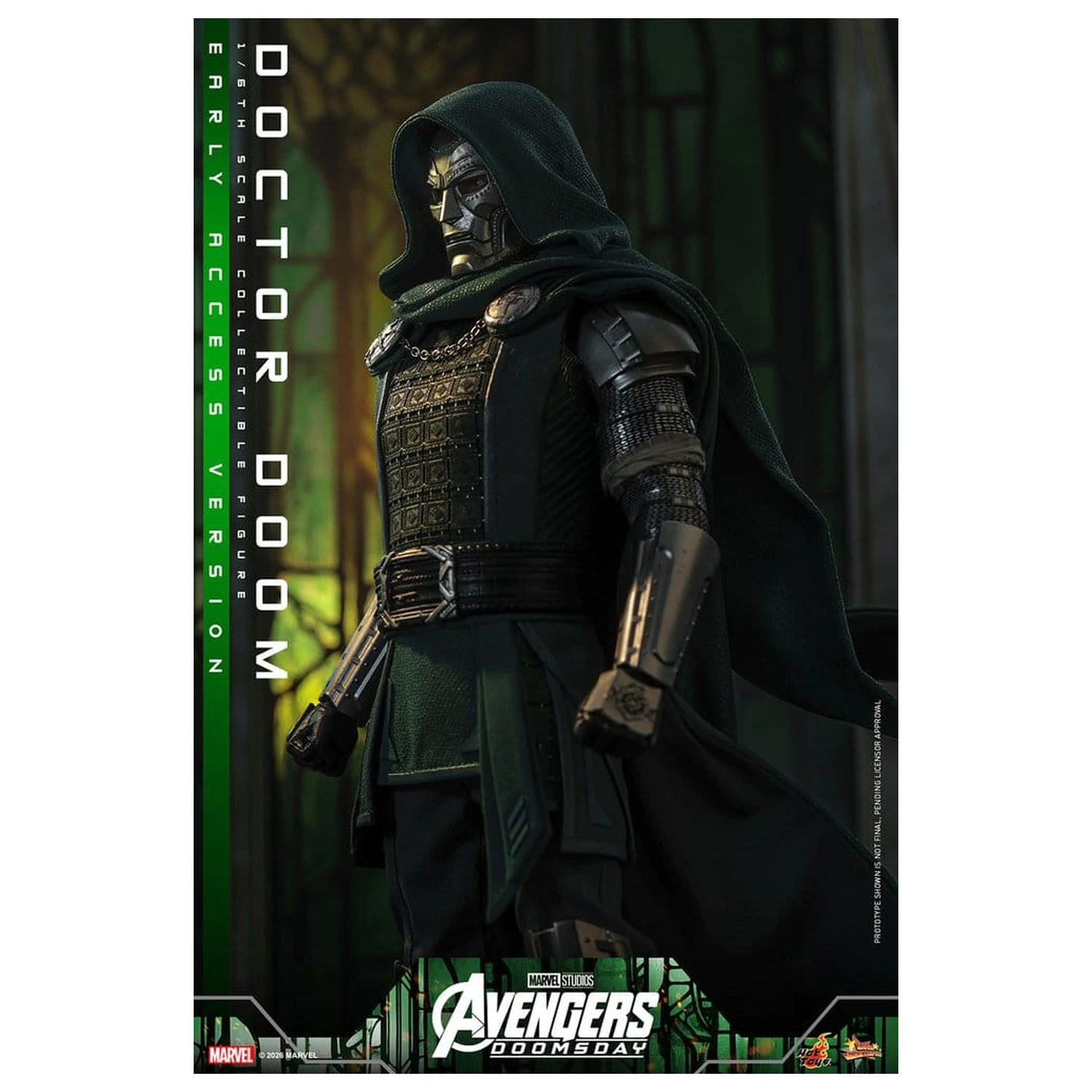 Avengers: Doomsday Movie Masterpiece akcijska figura 1/6 Doctor Doom 31 cm fotografija proizvoda