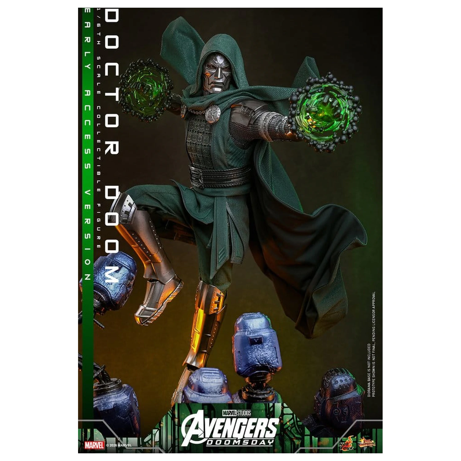 Avengers: Doomsday Movie Masterpiece akcijska figura 1/6 Doctor Doom 31 cm fotografija proizvoda
