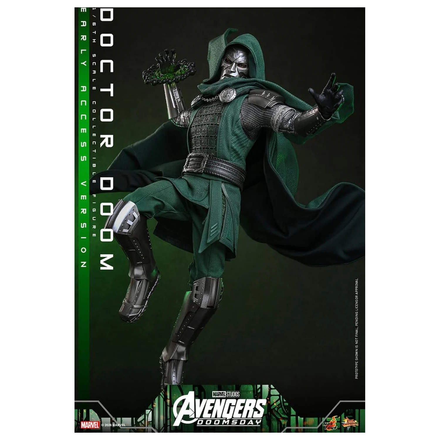 Avengers: Doomsday Movie Masterpiece akcijska figura 1/6 Doctor Doom 31 cm fotografija proizvoda