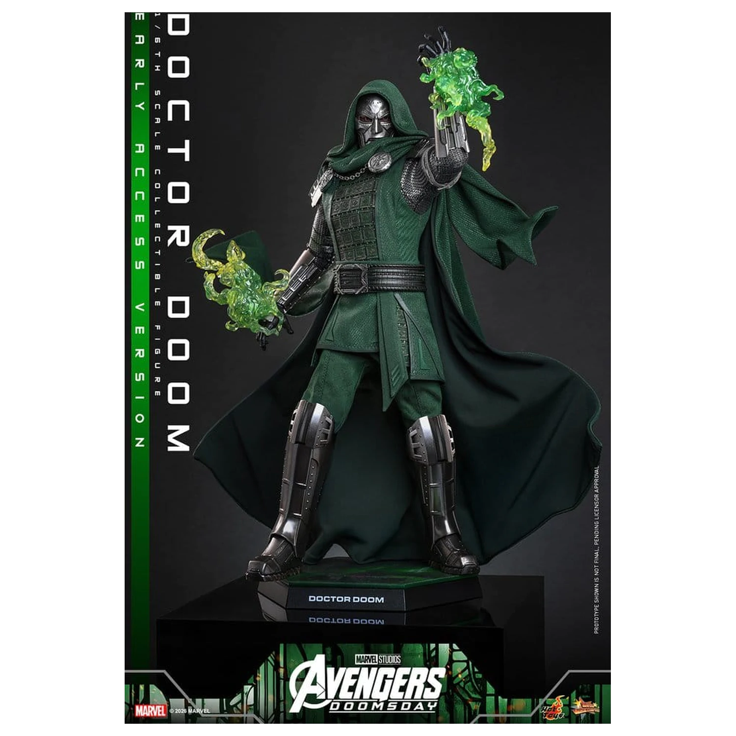 Avengers: Doomsday Movie Masterpiece akcijska figura 1/6 Doctor Doom 31 cm fotografija proizvoda