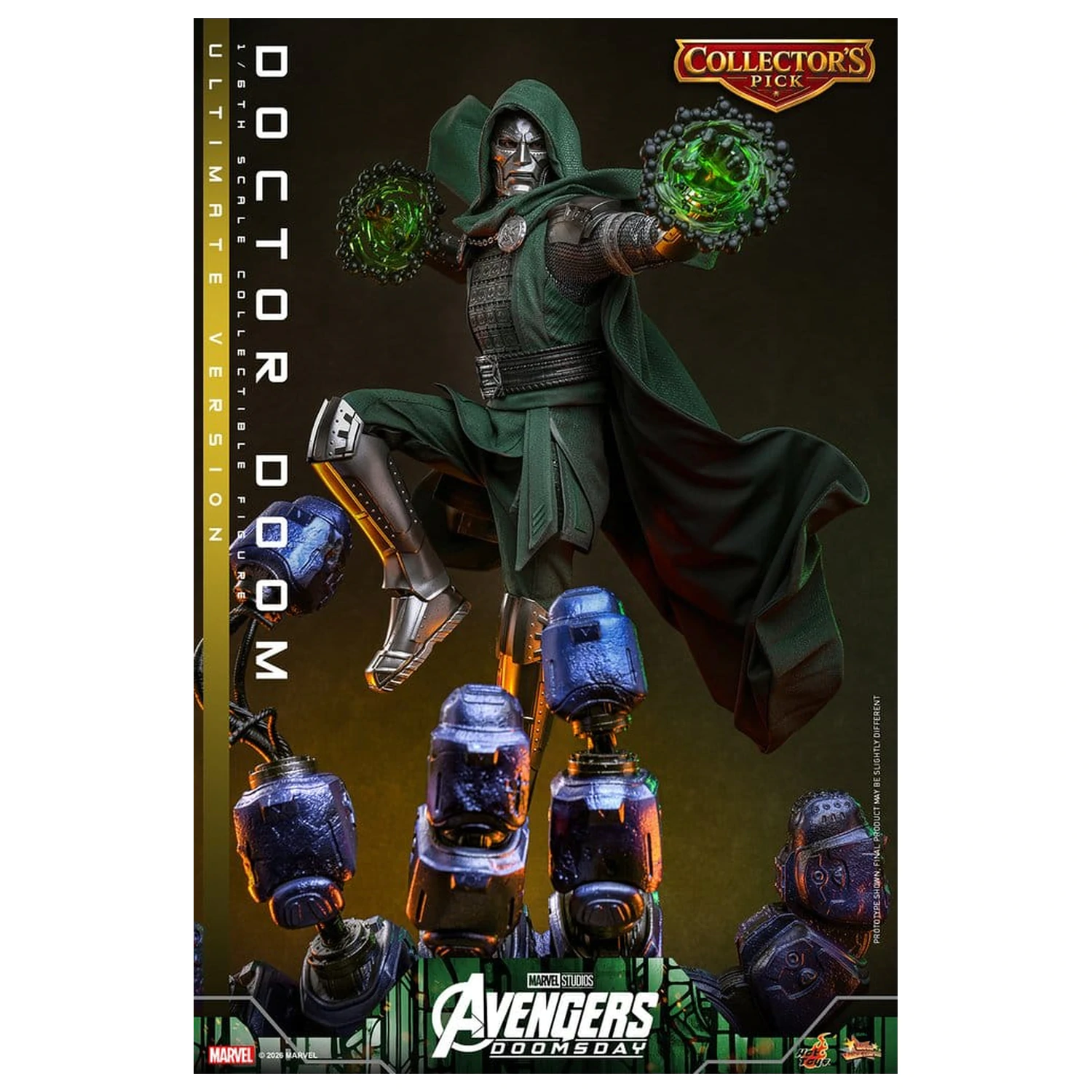 Avengers: Doomsday Movie Masterpiece akcijska figura 1/6 Doctor Doom (Ultimate Version) 31 cm fotografija proizvoda