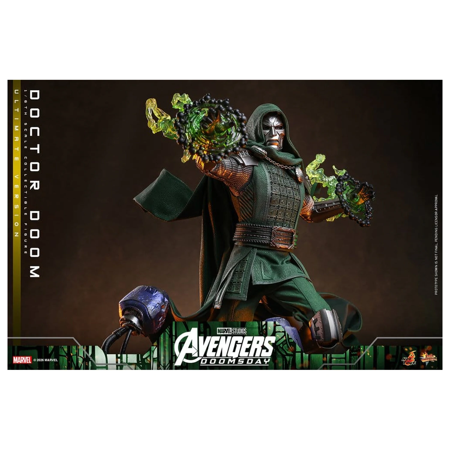 Avengers: Doomsday Movie Masterpiece akcijska figura 1/6 Doctor Doom (Ultimate Version) 31 cm fotografija proizvoda