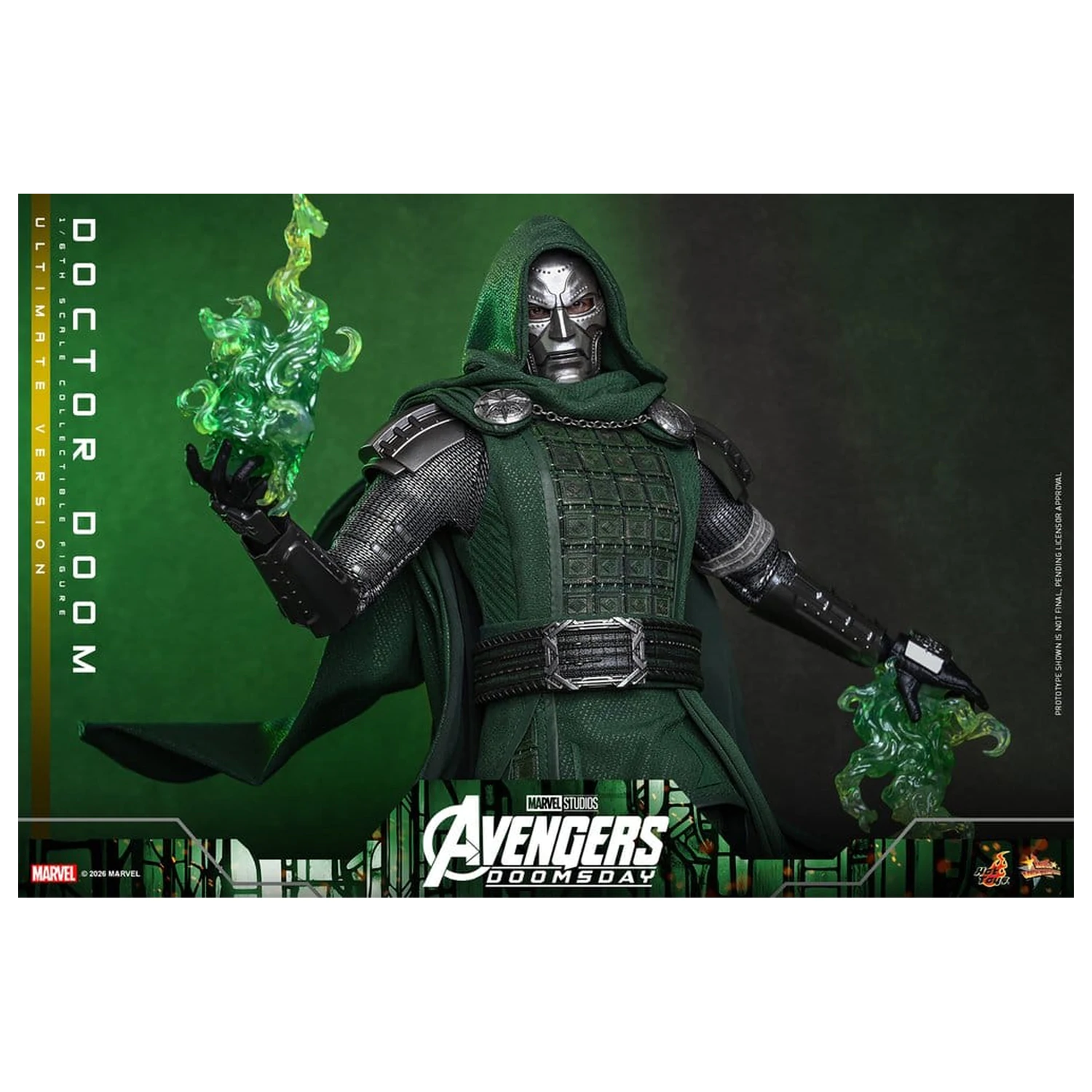 Avengers: Doomsday Movie Masterpiece akcijska figura 1/6 Doctor Doom (Ultimate Version) 31 cm fotografija proizvoda