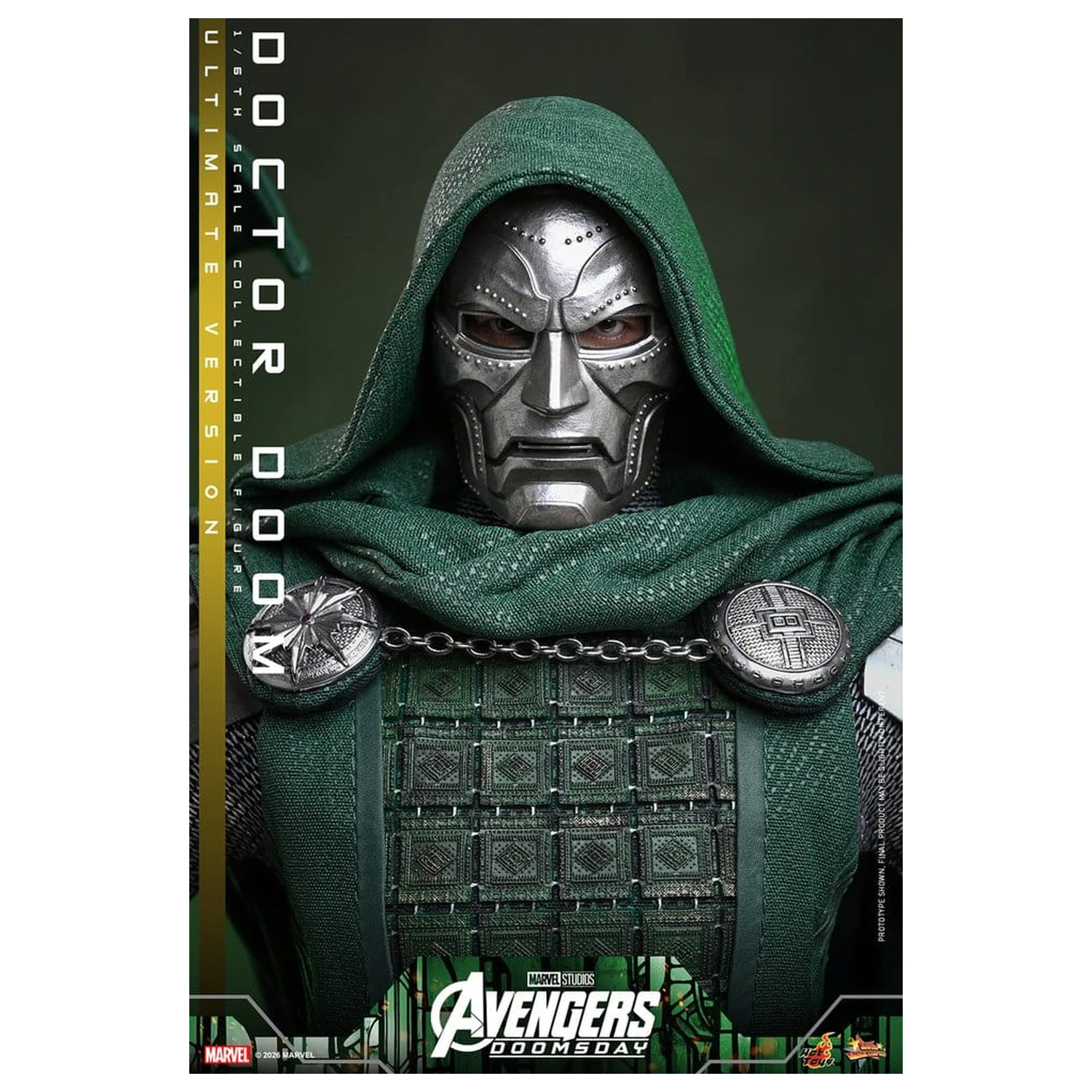 Avengers: Doomsday Movie Masterpiece akcijska figura 1/6 Doctor Doom (Ultimate Version) 31 cm fotografija proizvoda