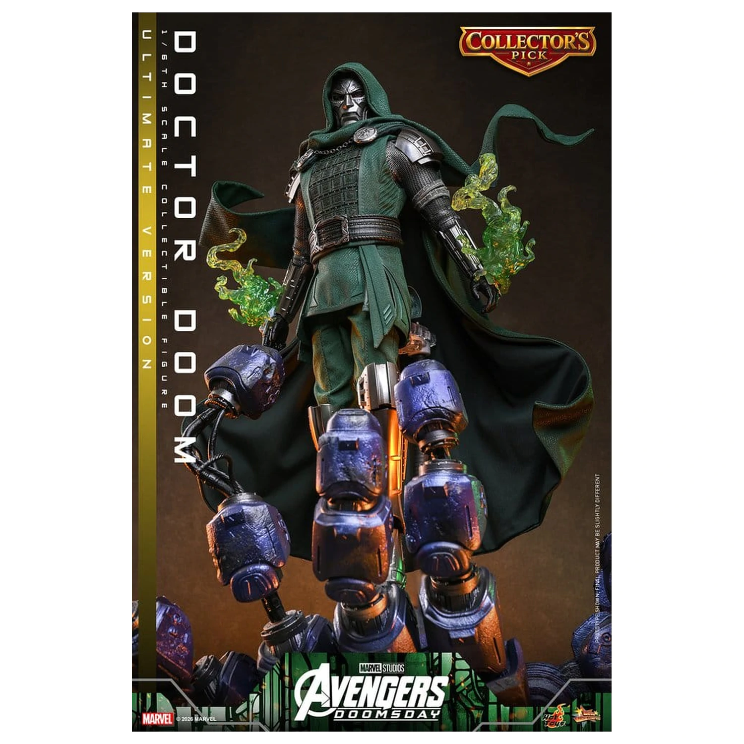 Avengers: Doomsday Movie Masterpiece akcijska figura 1/6 Doctor Doom (Ultimate Version) 31 cm fotografija proizvoda