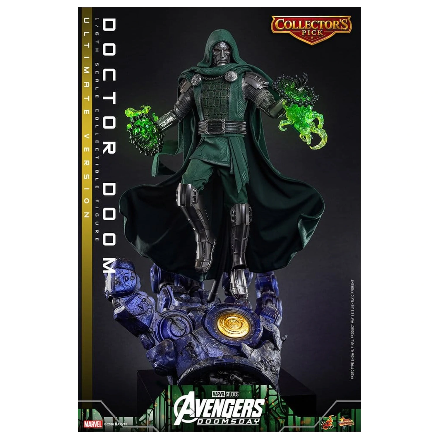 Avengers: Doomsday Movie Masterpiece akcijska figura 1/6 Doctor Doom (Ultimate Version) 31 cm fotografija proizvoda