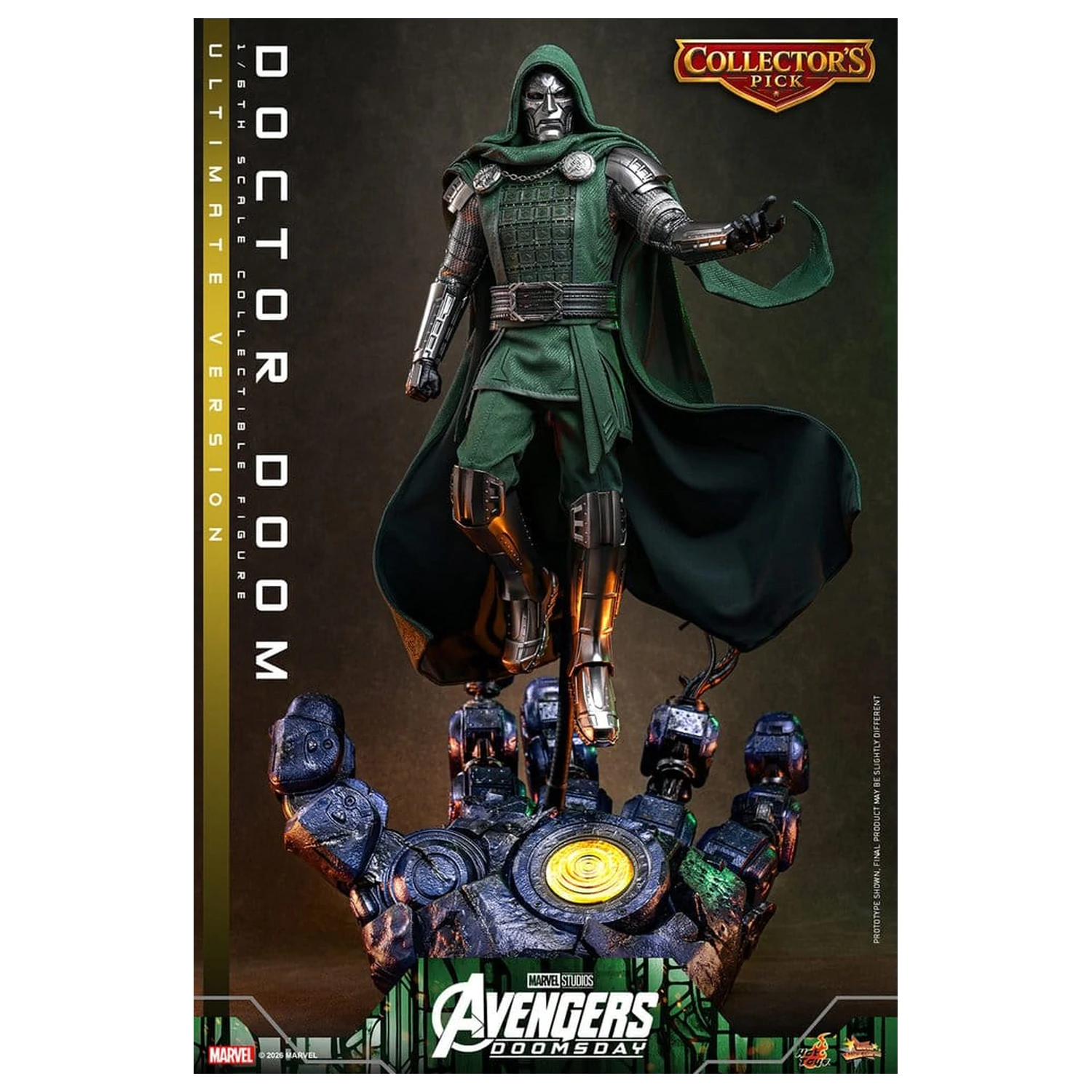 Avengers: Doomsday Movie Masterpiece akcijska figura 1/6 Doctor Doom (Ultimate Version) 31 cm fotografija proizvoda