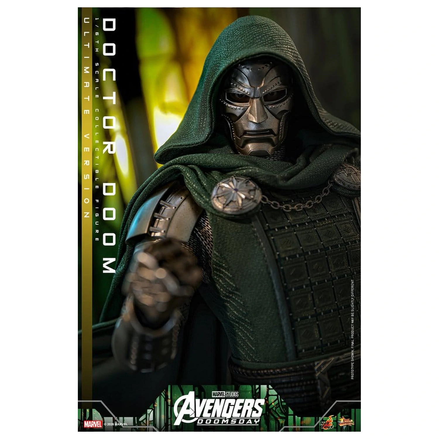 Avengers: Doomsday Movie Masterpiece akcijska figura 1/6 Doctor Doom (Ultimate Version) 31 cm fotografija proizvoda