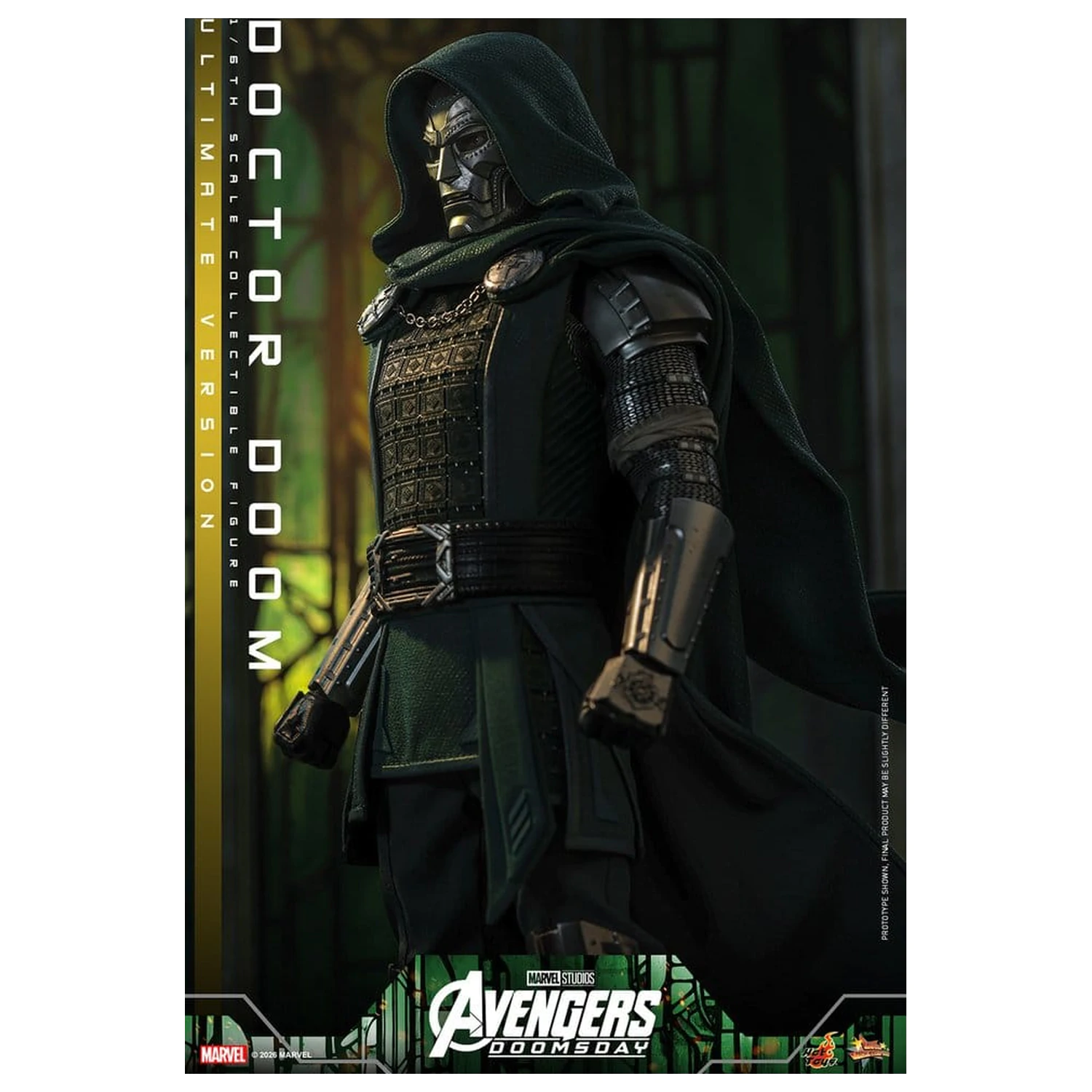 Avengers: Doomsday Movie Masterpiece akcijska figura 1/6 Doctor Doom (Ultimate Version) 31 cm fotografija proizvoda