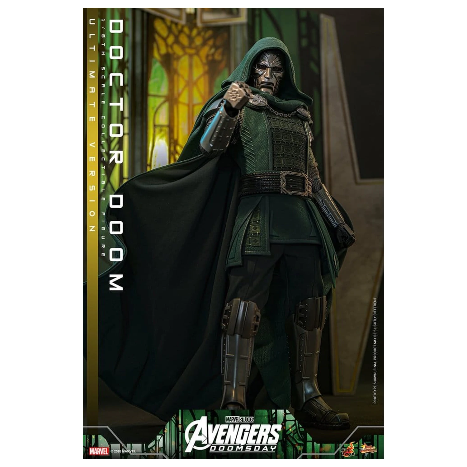 Avengers: Doomsday Movie Masterpiece akcijska figura 1/6 Doctor Doom (Ultimate Version) 31 cm fotografija proizvoda