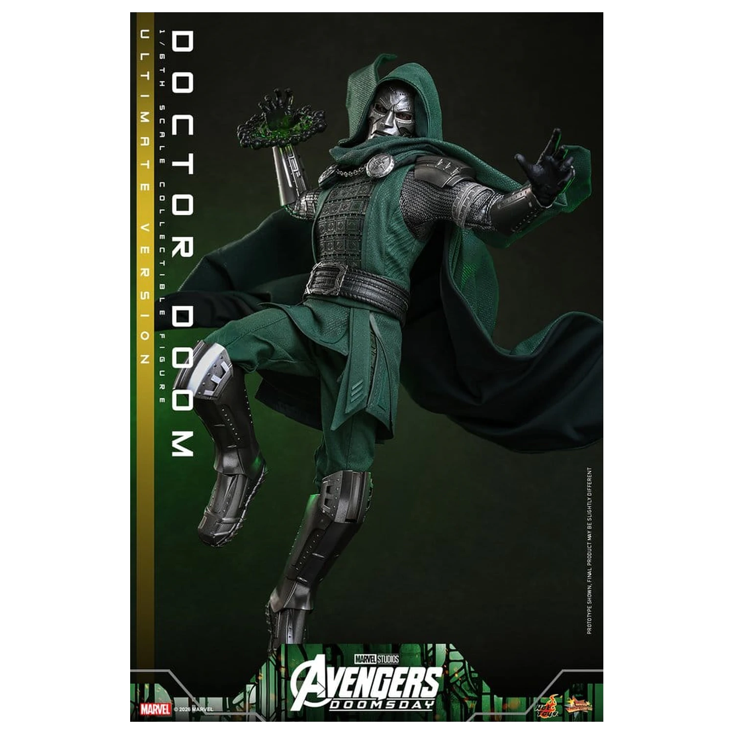 Avengers: Doomsday Movie Masterpiece akcijska figura 1/6 Doctor Doom (Ultimate Version) 31 cm fotografija proizvoda