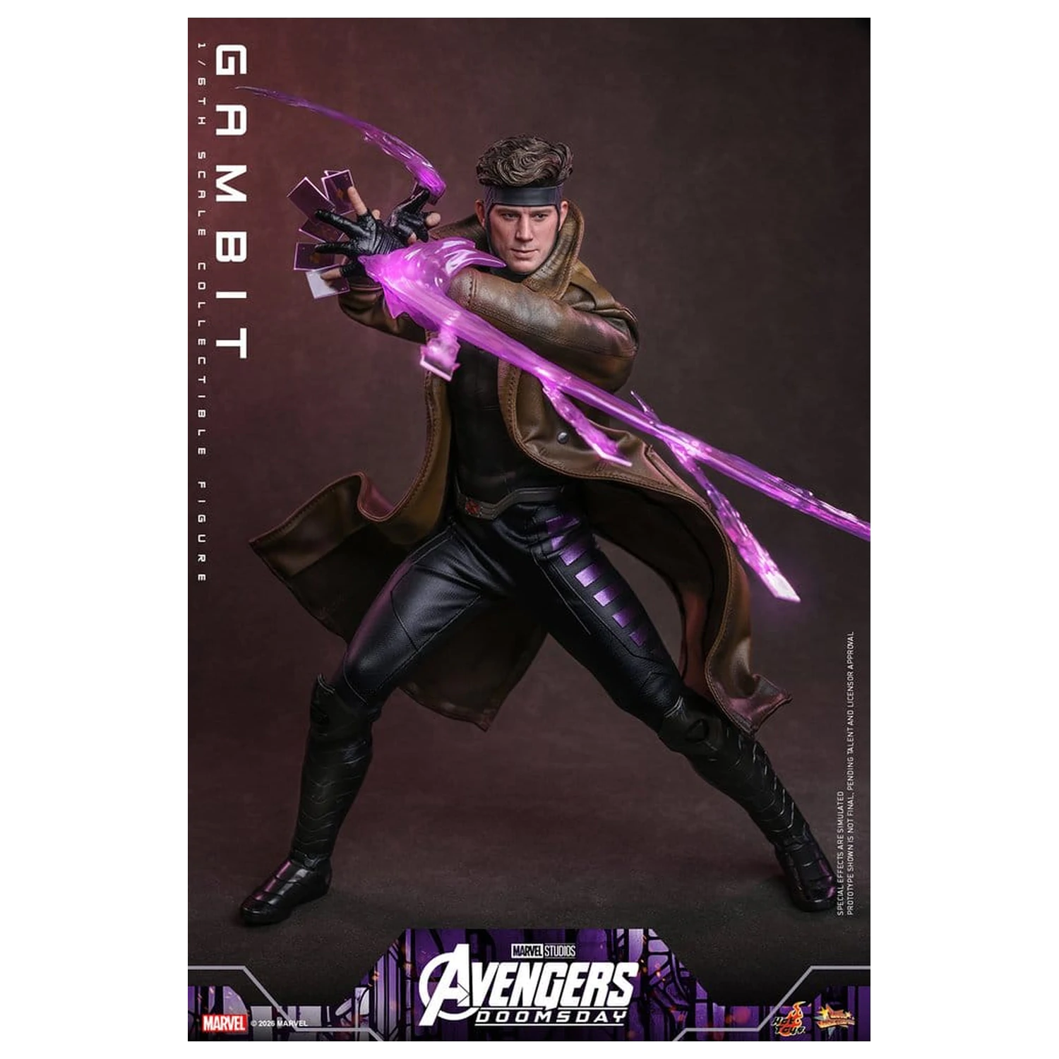 Avengers: Doomsday Movie Masterpiece akcijska figura 1/6 Gambit 31 cm fotografija proizvoda