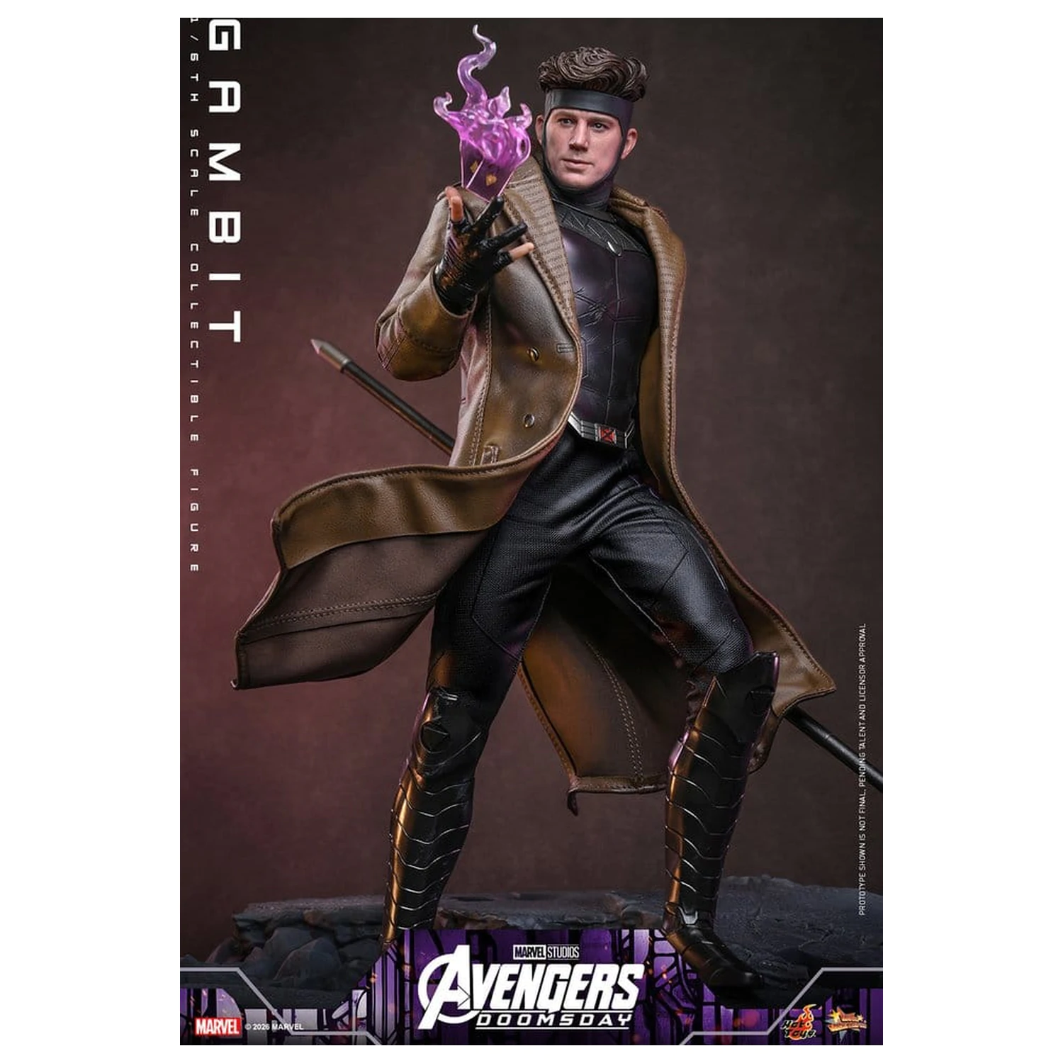 Avengers: Doomsday Movie Masterpiece akcijska figura 1/6 Gambit 31 cm fotografija proizvoda