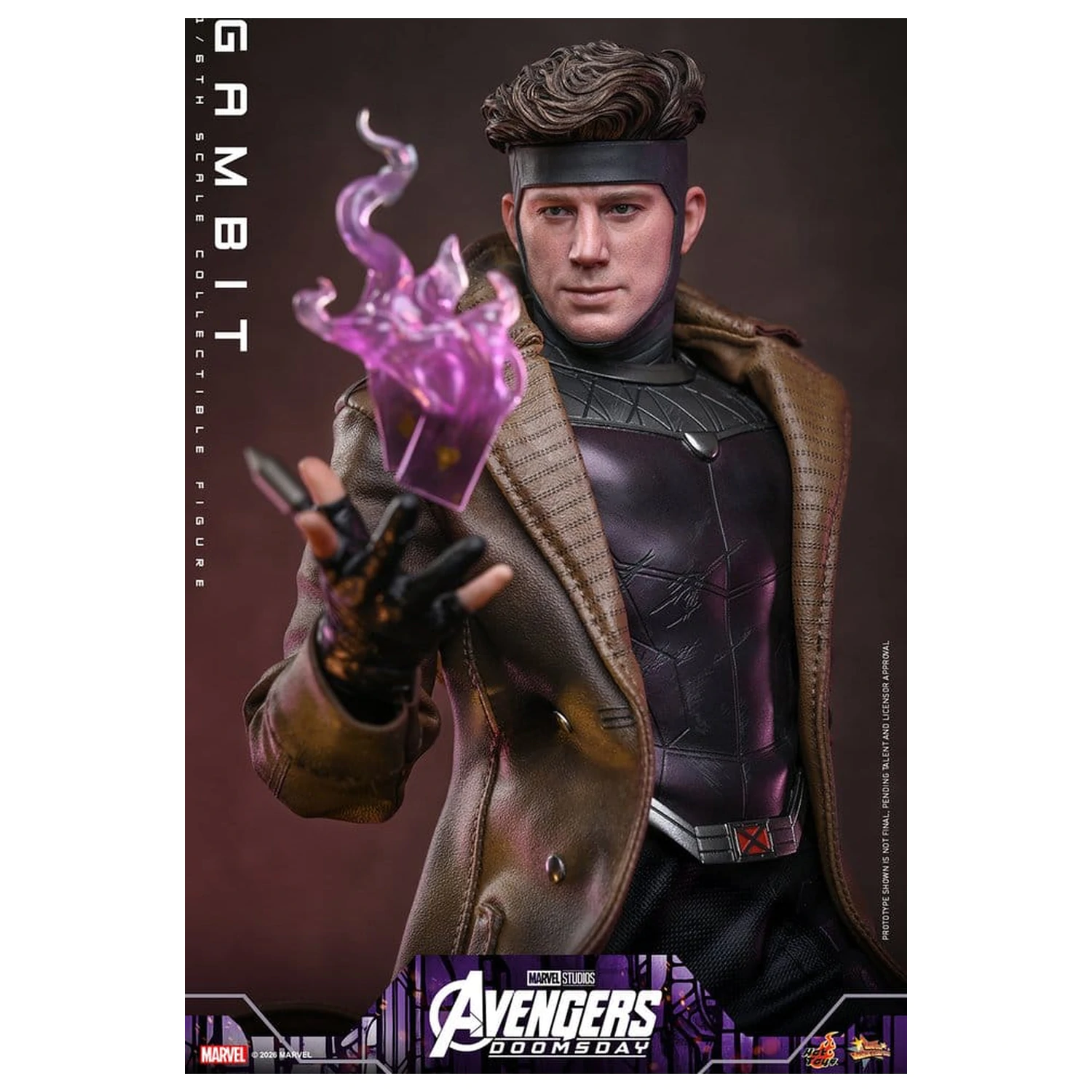 Avengers: Doomsday Movie Masterpiece akcijska figura 1/6 Gambit 31 cm fotografija proizvoda