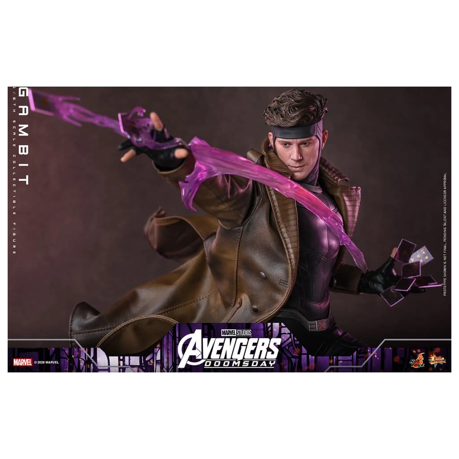 Avengers: Doomsday Movie Masterpiece akcijska figura 1/6 Gambit 31 cm fotografija proizvoda