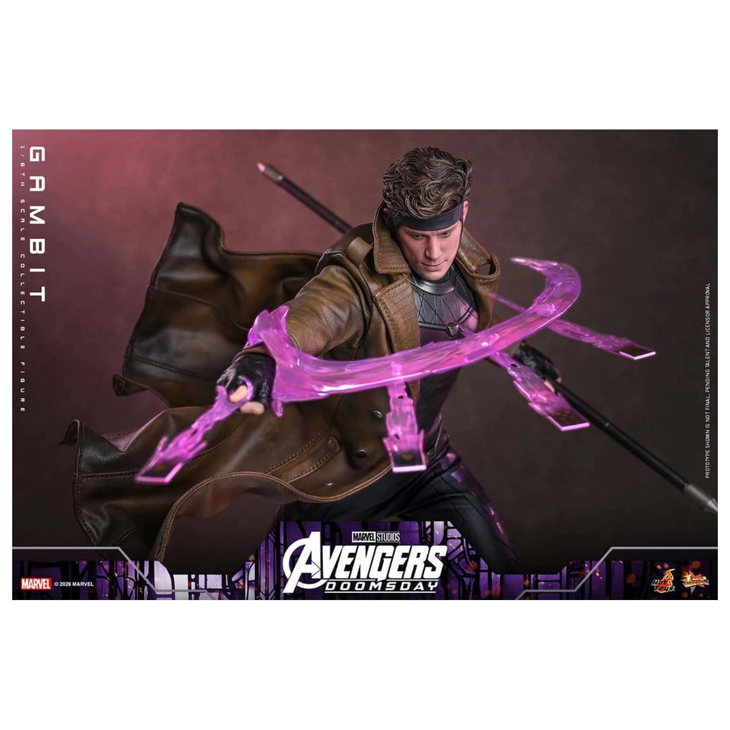 Avengers: Doomsday Movie Masterpiece akcijska figura 1/6 Gambit 31 cm fotografija proizvoda