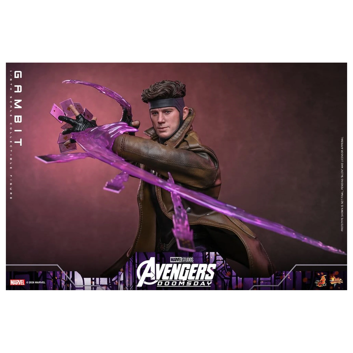 Avengers: Doomsday Movie Masterpiece akcijska figura 1/6 Gambit 31 cm fotografija proizvoda