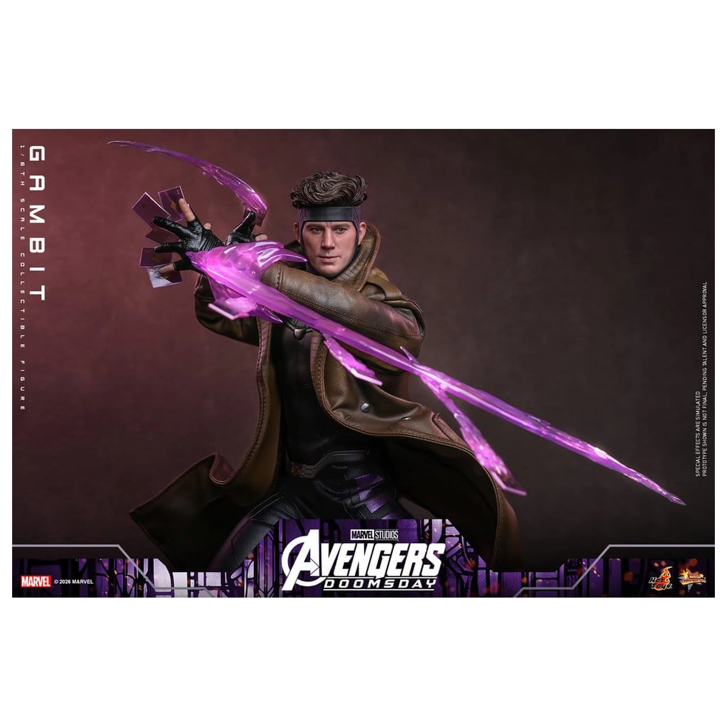 Avengers: Doomsday Movie Masterpiece akcijska figura 1/6 Gambit 31 cm fotografija proizvoda