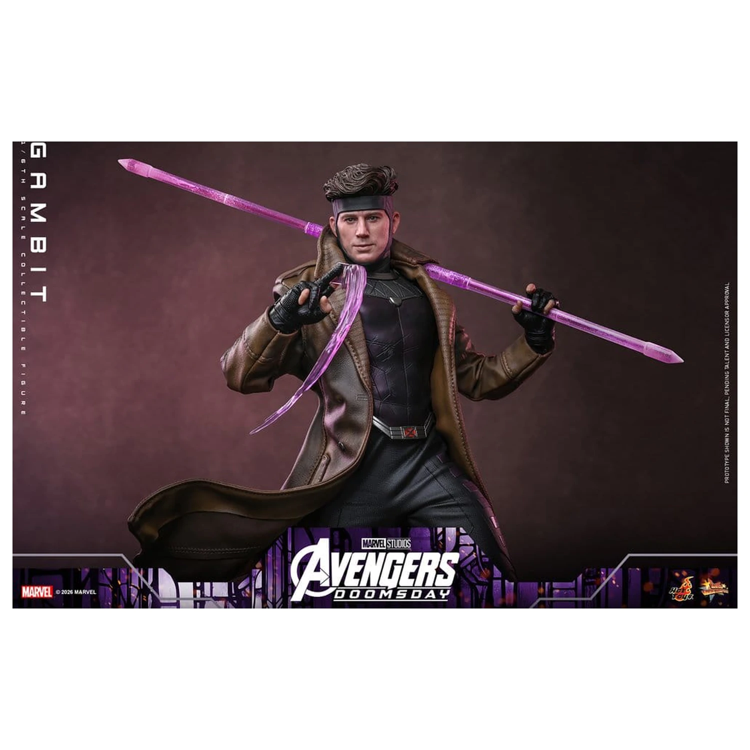 Avengers: Doomsday Movie Masterpiece akcijska figura 1/6 Gambit 31 cm fotografija proizvoda