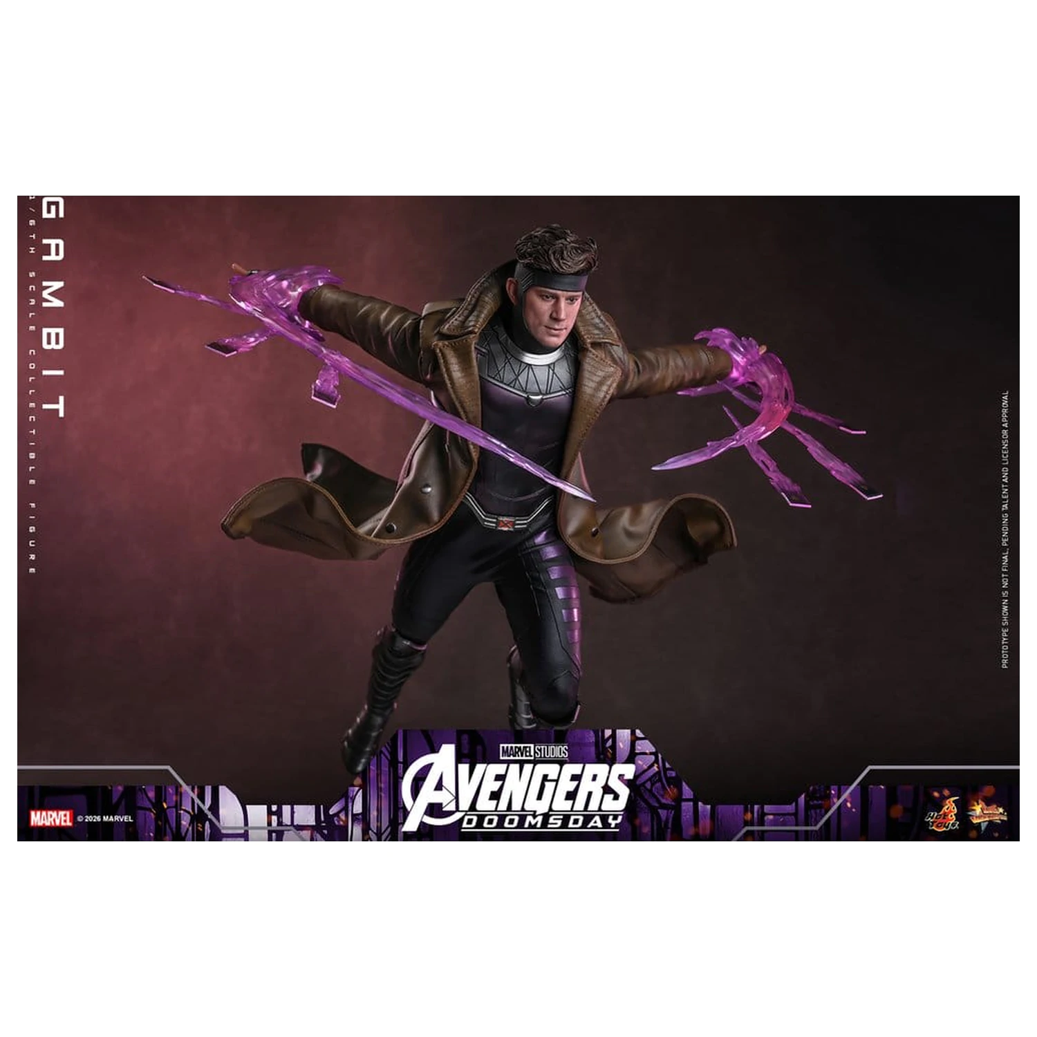 Avengers: Doomsday Movie Masterpiece akcijska figura 1/6 Gambit 31 cm fotografija proizvoda
