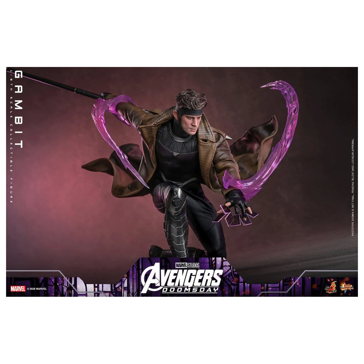 Avengers: Doomsday Movie Masterpiece akcijska figura 1/6 Gambit 31 cm fotografija proizvoda