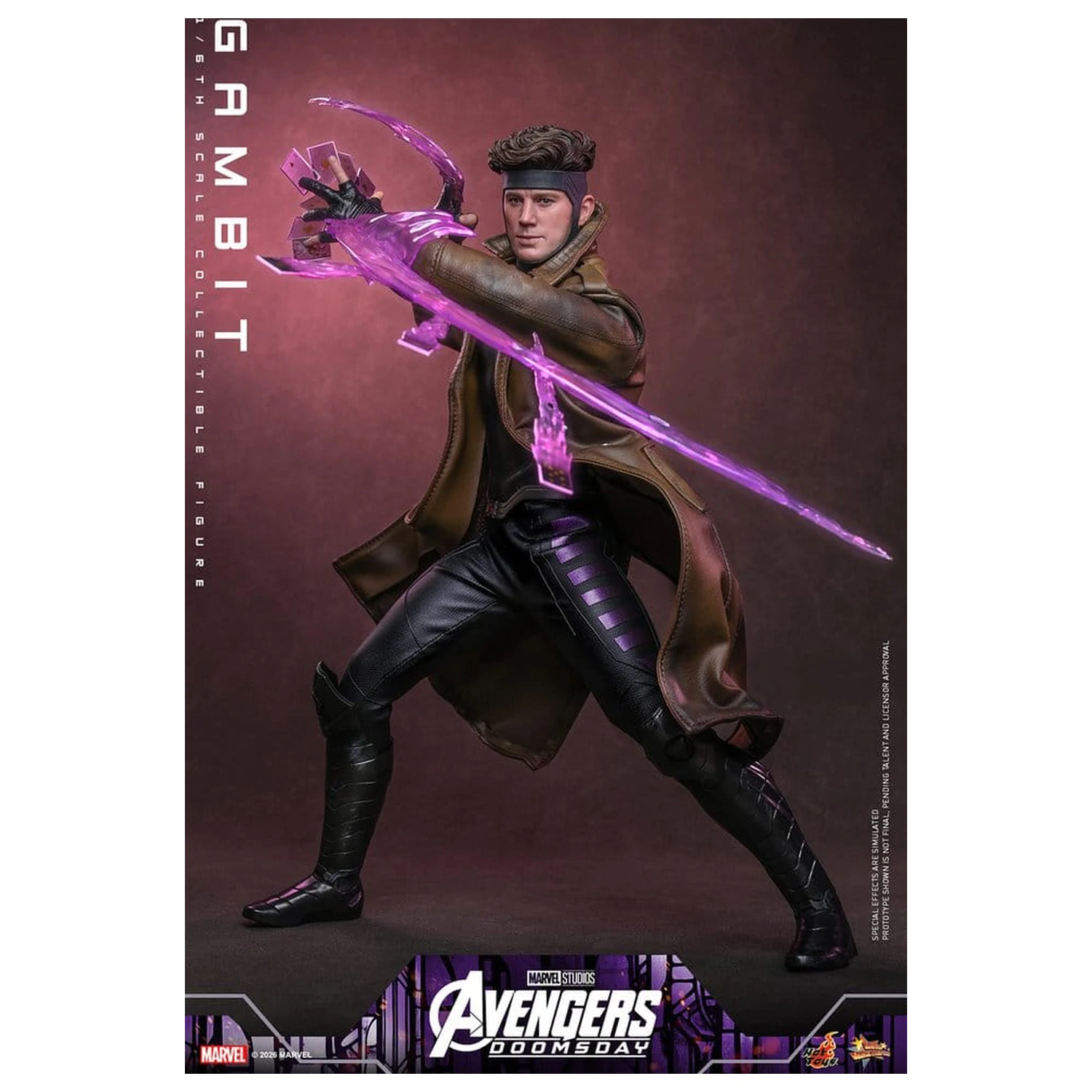 Avengers: Doomsday Movie Masterpiece akcijska figura 1/6 Gambit 31 cm fotografija proizvoda
