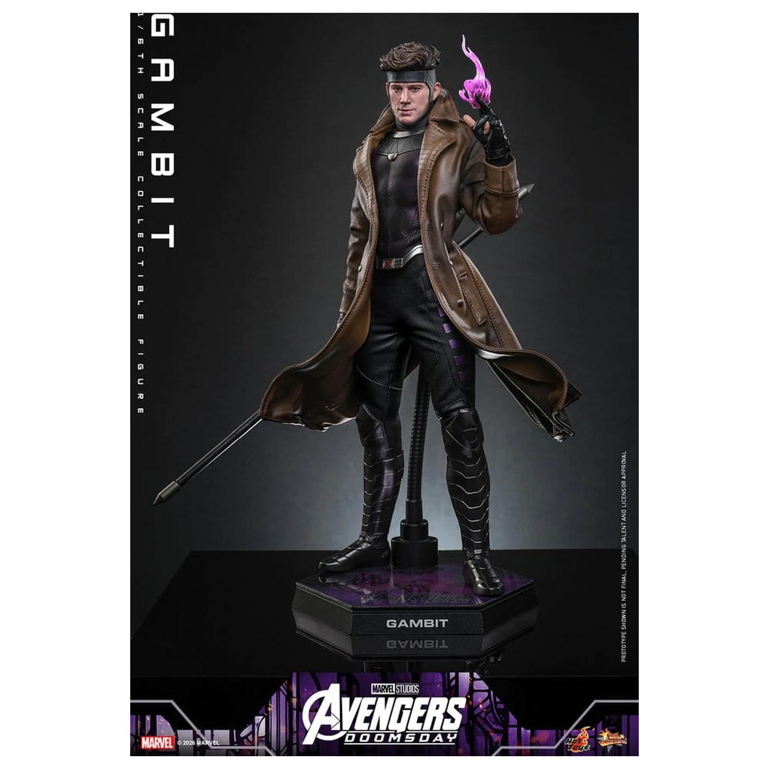 Avengers: Doomsday Movie Masterpiece akcijska figura 1/6 Gambit 31 cm fotografija proizvoda
