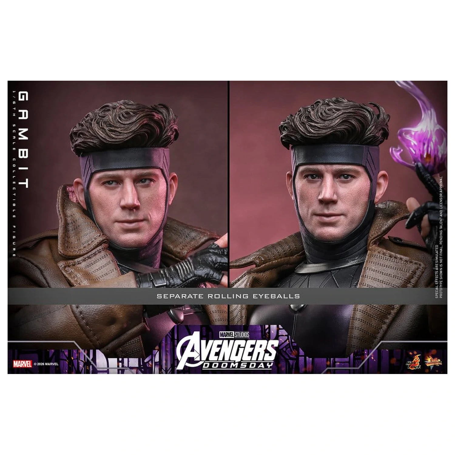 Avengers: Doomsday Movie Masterpiece akcijska figura 1/6 Gambit 31 cm fotografija proizvoda