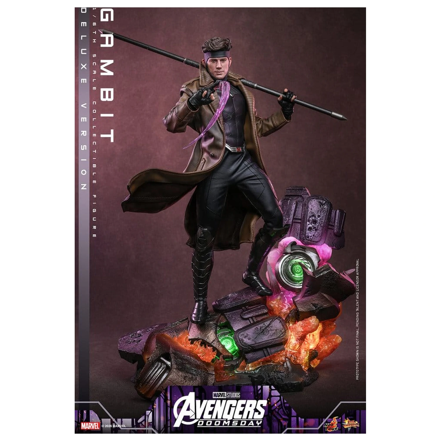 Avengers: Doomsday Movie Masterpiece akcijska figura 1/6 Gambit (Deluxe Version) 31 cm fotografija proizvoda