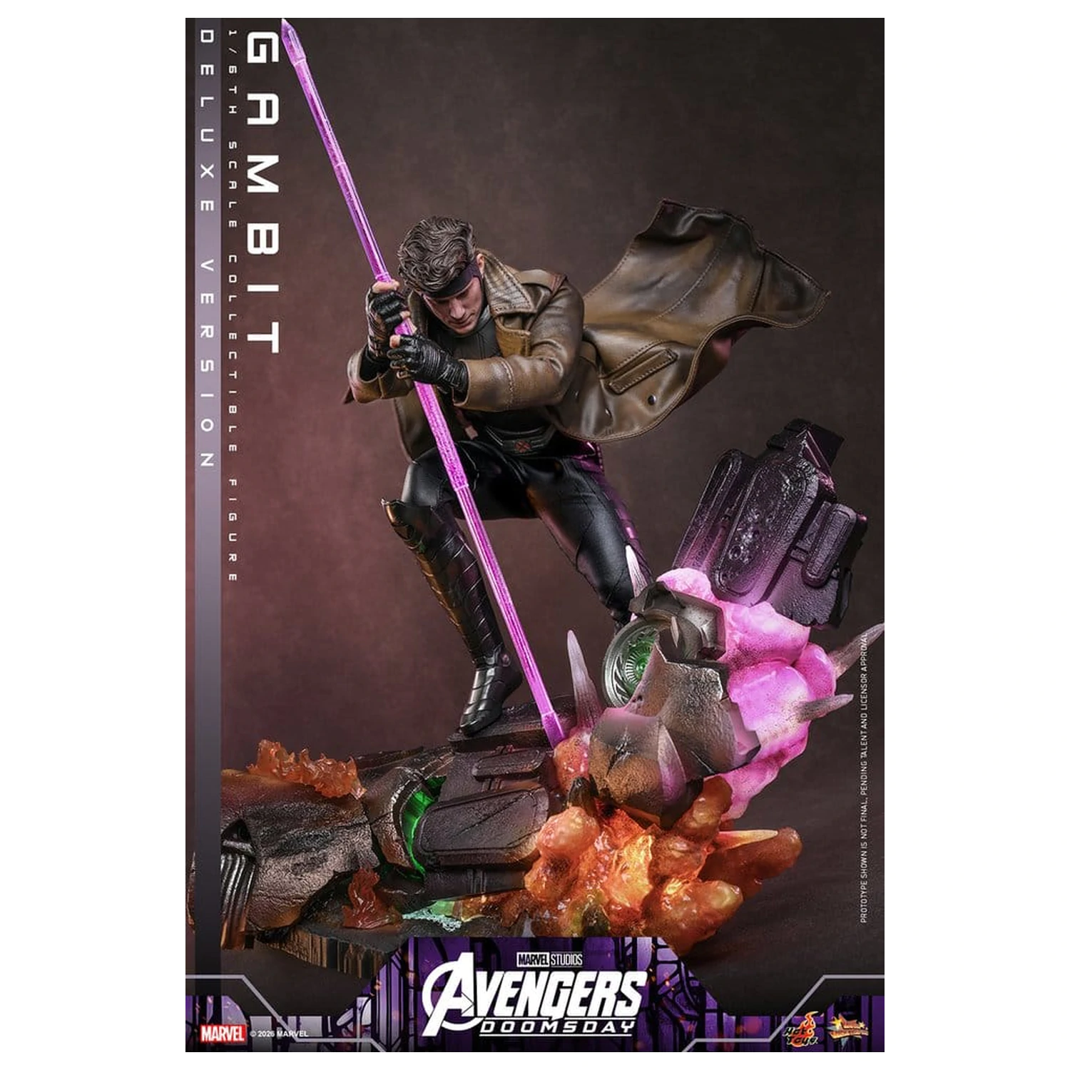 Avengers: Doomsday Movie Masterpiece akcijska figura 1/6 Gambit (Deluxe Version) 31 cm fotografija proizvoda