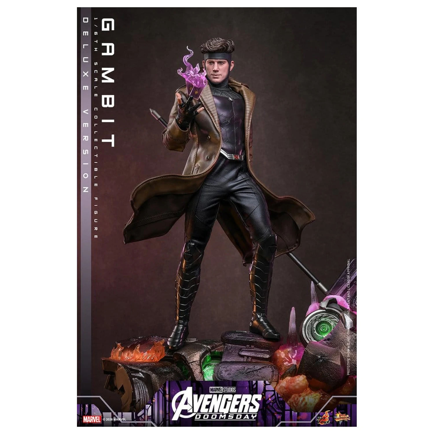 Avengers: Doomsday Movie Masterpiece akcijska figura 1/6 Gambit (Deluxe Version) 31 cm fotografija proizvoda