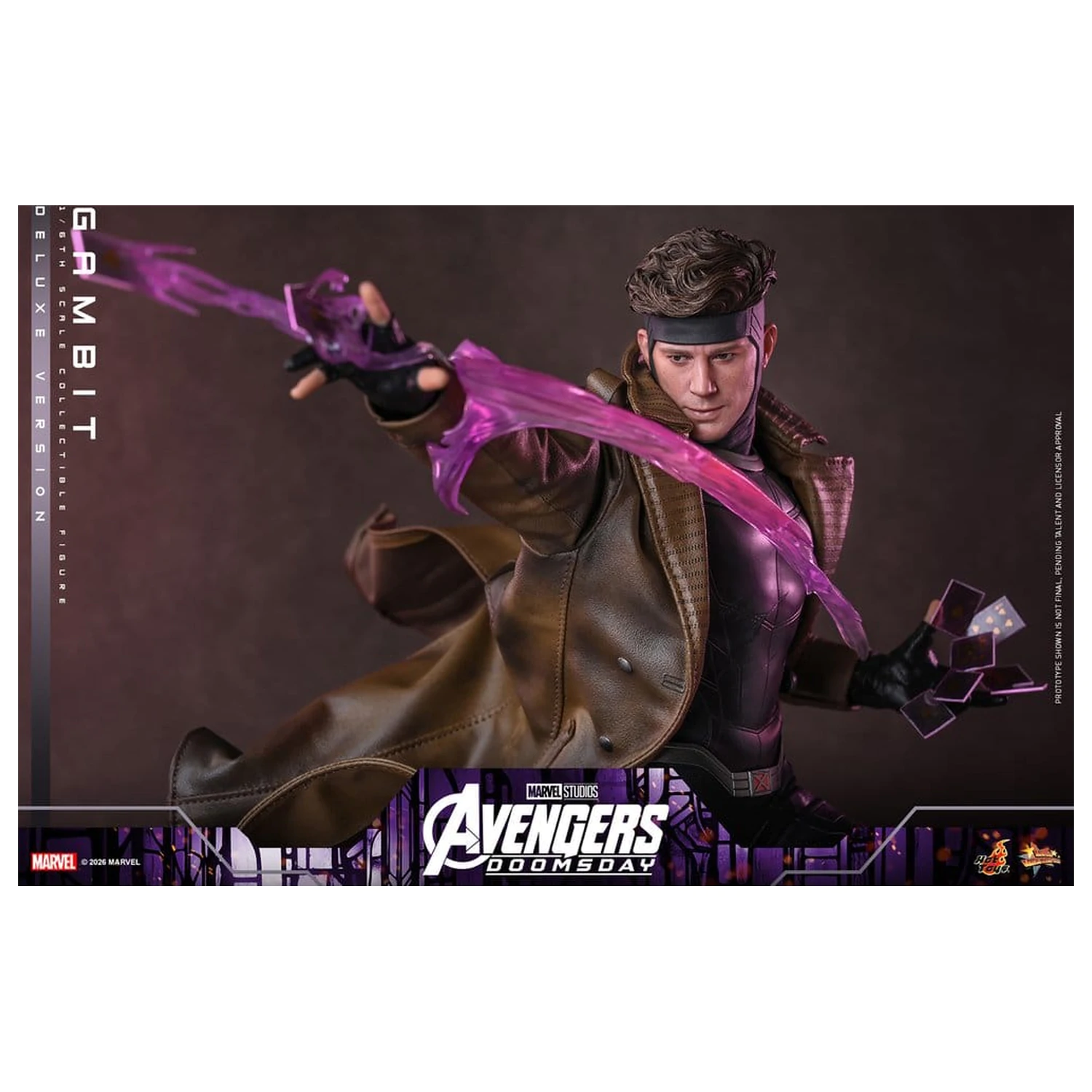 Avengers: Doomsday Movie Masterpiece akcijska figura 1/6 Gambit (Deluxe Version) 31 cm fotografija proizvoda